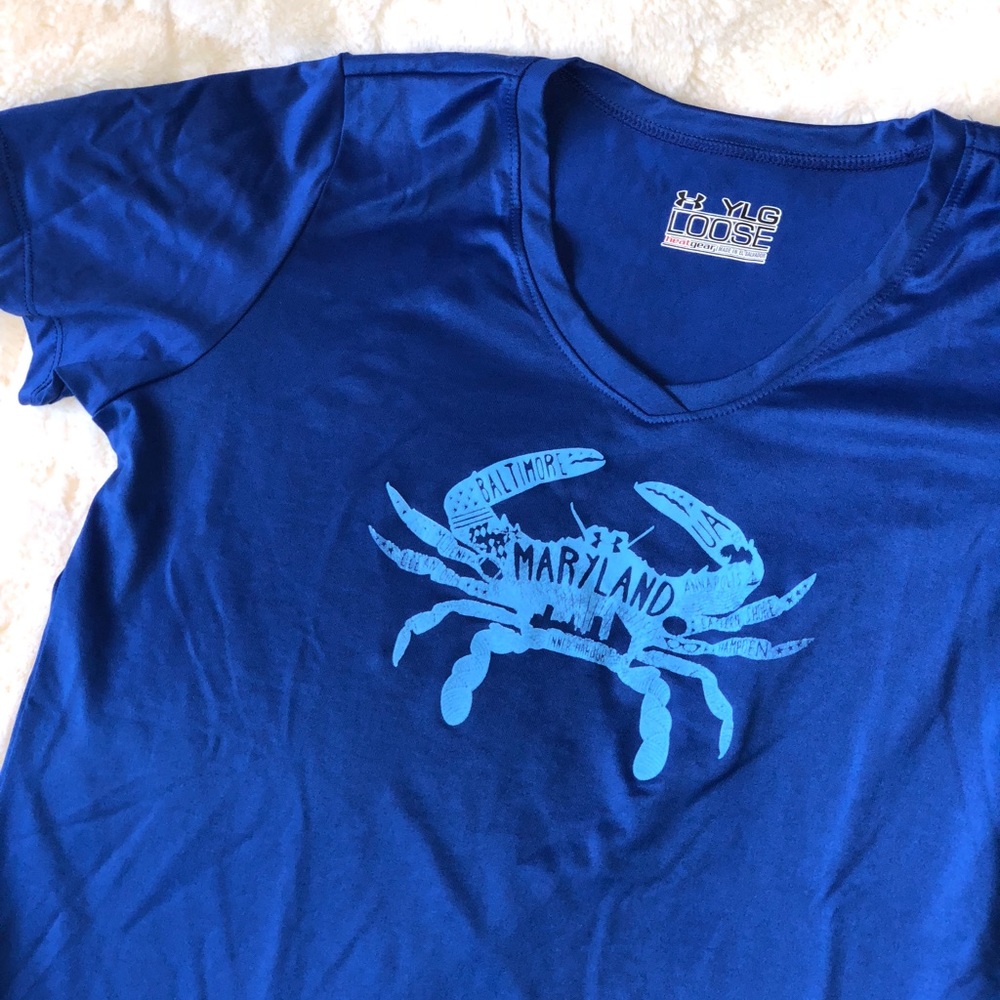 🆕 UA Baltimore Maryland Blue crab Loose fit shirt